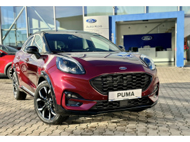 Ford Puma EcoBoost mHEV 155k A7 (114kW) ST-Line X Vivid Ruby