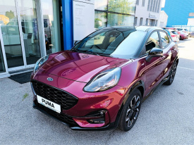 Ford Puma 1.0 EcoBoost mHEV 155k A7 (114kW) ST-Line X Vivid Ruby