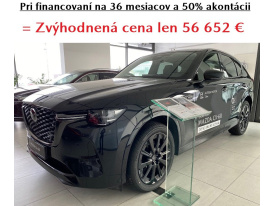 Mazda CX-60 AWD A/T 3,3L e-SKYACTIV D254 AUTOMAT HOMURA/KOMFORT/POHODLIE+SOUND/SAFETY/STREŠNÉ OKNO